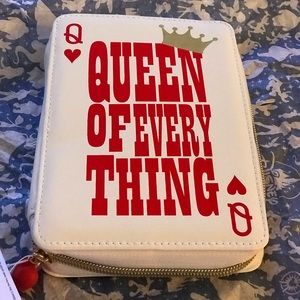 Alice Queen of Red Hearts Wallet/ Clutch
